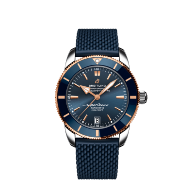 Breitling Superocean Héritage UB2010161C1S1 B20 AUTOMATIC 42 Stee l18k Red Gold - Blue