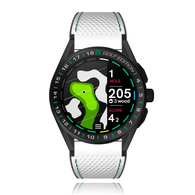 TAG Heuer Connected GOLF SBR8A81.EB0251 45mm Connected Golf Edition Titán kerámia