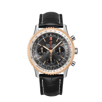 Breitling Navitimer UB0121211F1P1 43mm acél tok vörösarany lünett