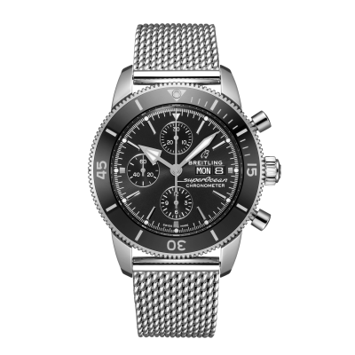 Breitling Superocean Héritage II Chronographe 44 A13313121B1A1 CHRONOGRAPH 44mm Stainless Steel - Black