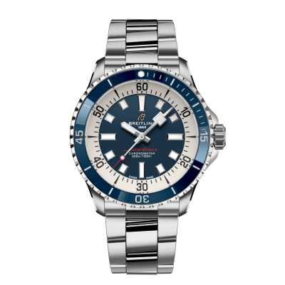 Breitling Superocean A17375E71C1A1 42mm Automatik-Stahlgehäuse mit Stahlschließe