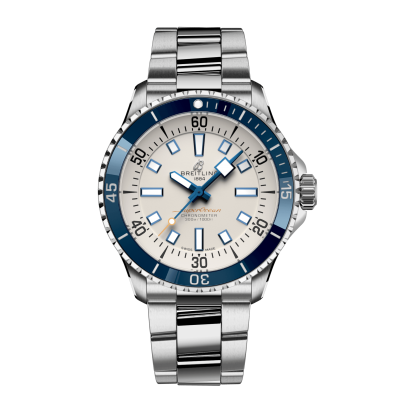 Breitling Superocean A17375E71G1A1 42mm Automatik Edelstahl - Silber