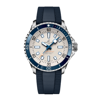 Breitling Superocean A17375E71G1S1 42mm Automatik Edelstahl - Silber