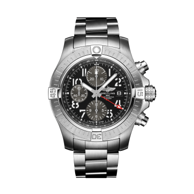 Breitling Avenger Avenger Chronograph GMT A24315101B1A1 45 mm Chronograph Stahlschließe Stahlgehäuse GMT