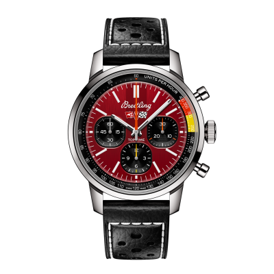 Breitling Top Time B01 Chevrolet AB01761A1K1X1 41mm Top Time Cars Corvette, steel case, red dial