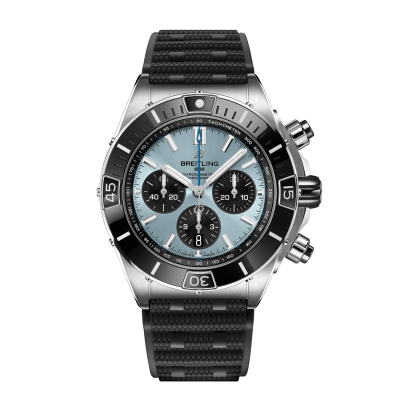 Breitling Chronomat Super Chronomat B01 PB0136251C1S1 44mm Stainless steel & platinum - Ice blue