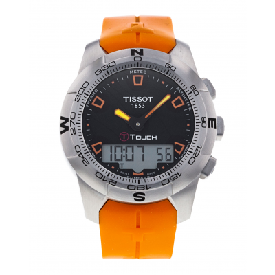 Tissot Touch Collection T33.1.598.59 41mm acél tok gumi szíj