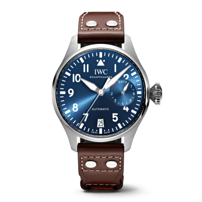 IWC Schaffhausen Big Pilot 's Watch Big Pilot 's “LE PETIT PRINCE” IW501002 46.5mm acél tok bőr szíj
