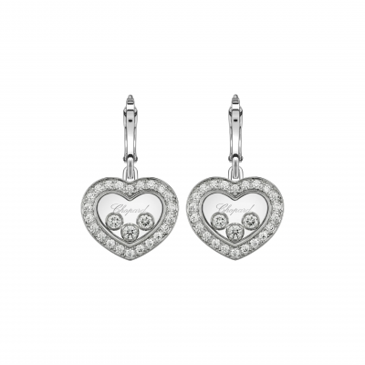 Chopard Happy Diamonds 83A611-1401 EARRINGS WHITE GOLD, DIAMONDS