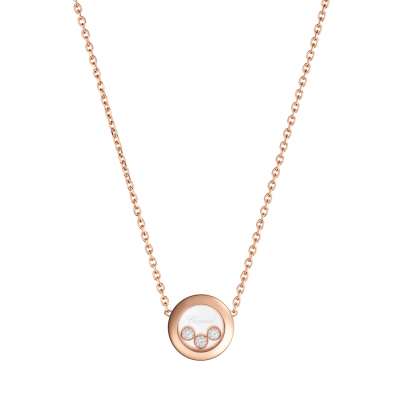 Chopard Happy Diamonds ICONS 81A018-5001 PENDANT ROSE GOLD, DIAMOND