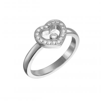 Chopard Happy Diamonds Icons 82A054-1210 GYŰRŰ, FEHÉR ARANY, GYÉMÁNT