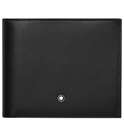 Montblanc Nightflight 118274 Wallet 6cc, 11.5 x 9.5 cm