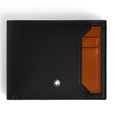 Montblanc Soft WALLET REMOVABLE CARD HOLDER 6CC 198746 PÉNZTÁRCA 6 BANKKÁRTYATARTÓVAL KIVEVETŐ KÁRTYÁVAL