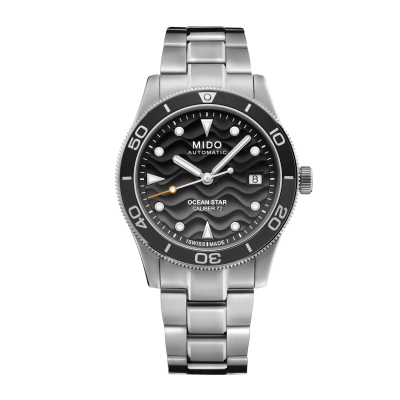 Mido Ocean Star 39 M0269071106100 39mm steel case with metal strap