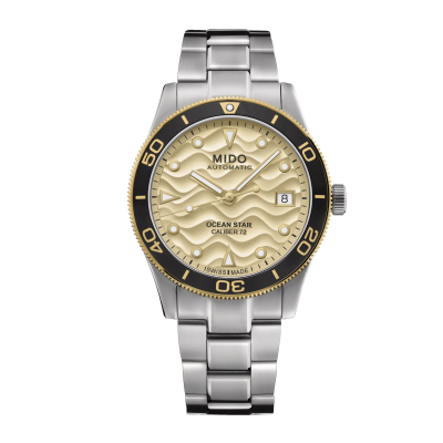 Mido Ocean Star 39 M0269072102100 39mm steel case with metal strap