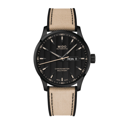 Mido Multifort Chronometer 1 M0384313705109 M038.431.37.051.09 | 42mm Stahlgehäuse Textilband