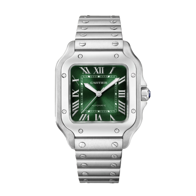 Cartier Santos de Cartier WSSA0061 35mm Acél tok acél csat két szíj