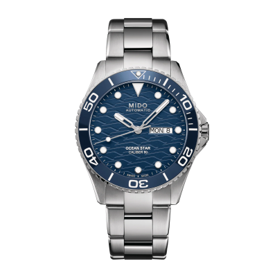 Mido Ocean Star 200 C M0424301104100 42,5 mm Stahlgehäuse Stahlspange Keramiklünette