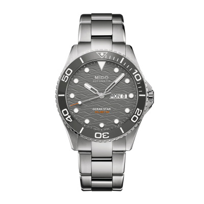 Mido Ocean Star 200 C M0424301108100 42,5 mm Stahlgehäuse Stahlspange Keramiklünette