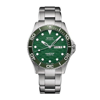 Mido Ocean Star M0424301109100 42,5 mm Stahlgehäuse Stahlspange Keramiklünette