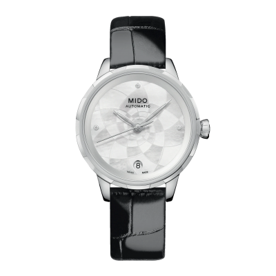 Mido Rainflower M0432071611600 34m automatic steel case with mother of pearl dial