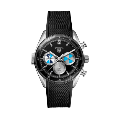 TAG Heuer Carrera LIMITED EDITION Chronograph Seafarer x Hodinkee CBS2014.FT6293 42mm acél tok gumi szíj