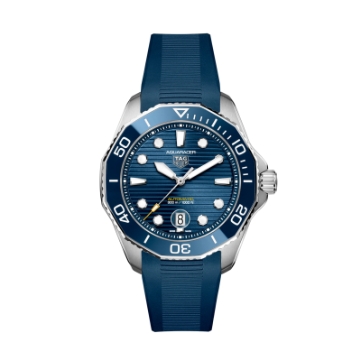 TAG Heuer Aquaracer Professional 300 WBP201B.FT6198 43mm steel case rubber strap Calibre 5 Automatic