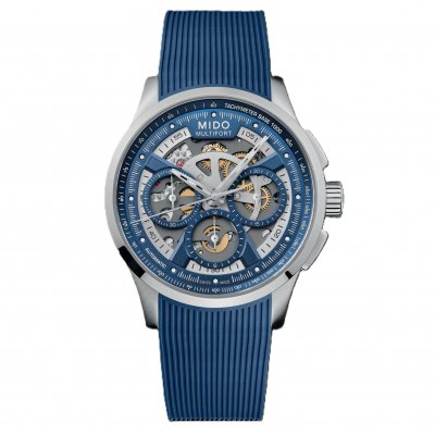 Mido Multifort Skeleton M038.662.17.040.00 43mm Chronograph