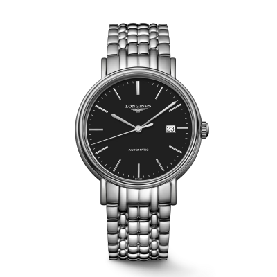 Longines Présence L49224526 40mm steel case with steel buckle