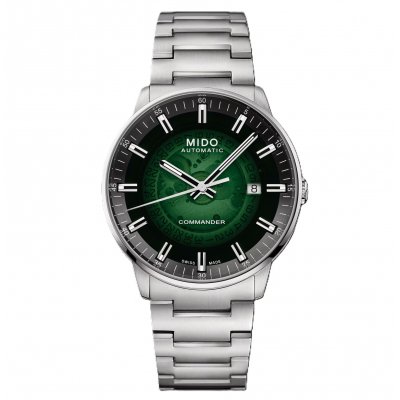 Mido Commander Gradient M021.407.11.411.03 40mm acél tok  acél csat | M0214071141103