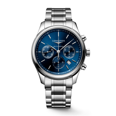 Longines Master Collection L27594926 42mm Stahlgehäuse mit Stahlschnalle Chronograph