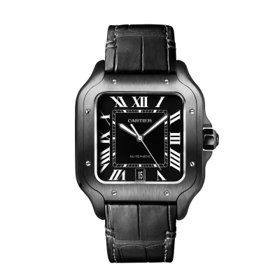 Cartier Santos de Cartier WSSA0039 Santos Large, ADLC tok, gumiszíj