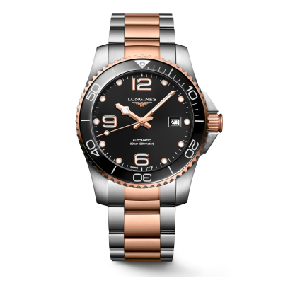 Longines HydroConquest L37813587 41mm automata acél tok acél csat kerámia lünetta