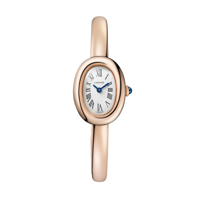 Cartier Baignoire WGBA0036 24,6x18,7mm MINI MODELL, KVARC ÓRA, RÓZSAARANY