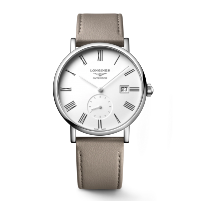 Longines Elegant Collection L48124112 39mm acél tok bőr szíj