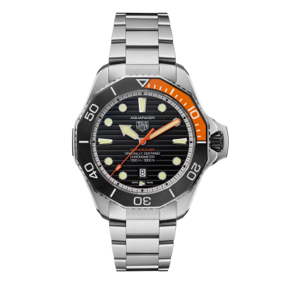 TAG Heuer Aquaracer PROFESSIONAL 1000 SUPERDIVER WBP5A8A.BF0619 45 mm Titangehäuse mit Titanschließe