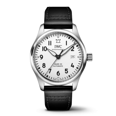 IWC Schaffhausen Pilot 's Watch MARK XX IW328207 40mm acél tok bőr szíj