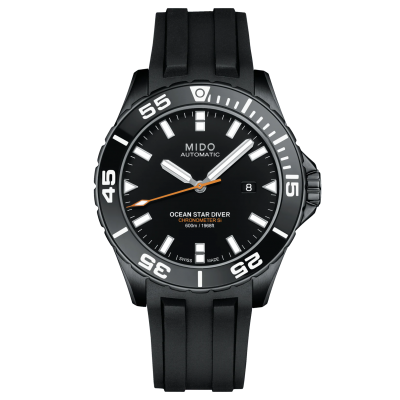 Mido Ocean Star Diver 600 Superprecise Chronometer M0266083705100 44mm Automatic Mido Caliber 80 (ETA C07.821) COSC