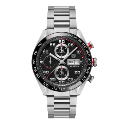 TAG Heuer Carrera CBN2A1AA.BA0643 44mm autómata kronográf acél tok acél csat