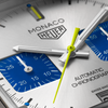 Limitierter französischer Rennblauer Monaco Chronograph – 1000 Stück